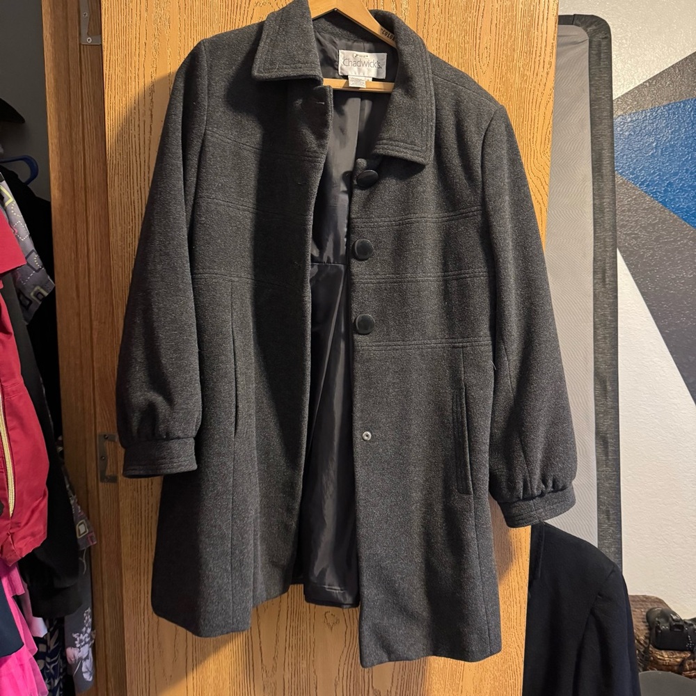 Chadwicks Classic Black Coat